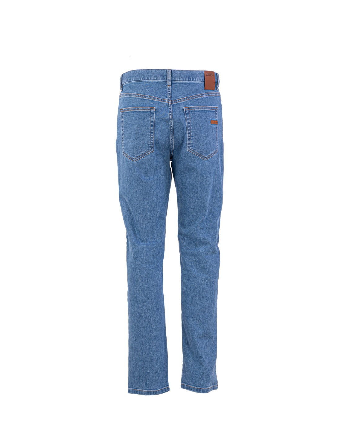 shop ZEGNA Saldi Jeans: Zegna jeans 5 tasche in denim di cotone elasticizzato.
Regular fit.
Composizione: 98% poliestere 2% elastan.
Fabbricato in Romania.. UBI70A5 CITY-003 number 4086930